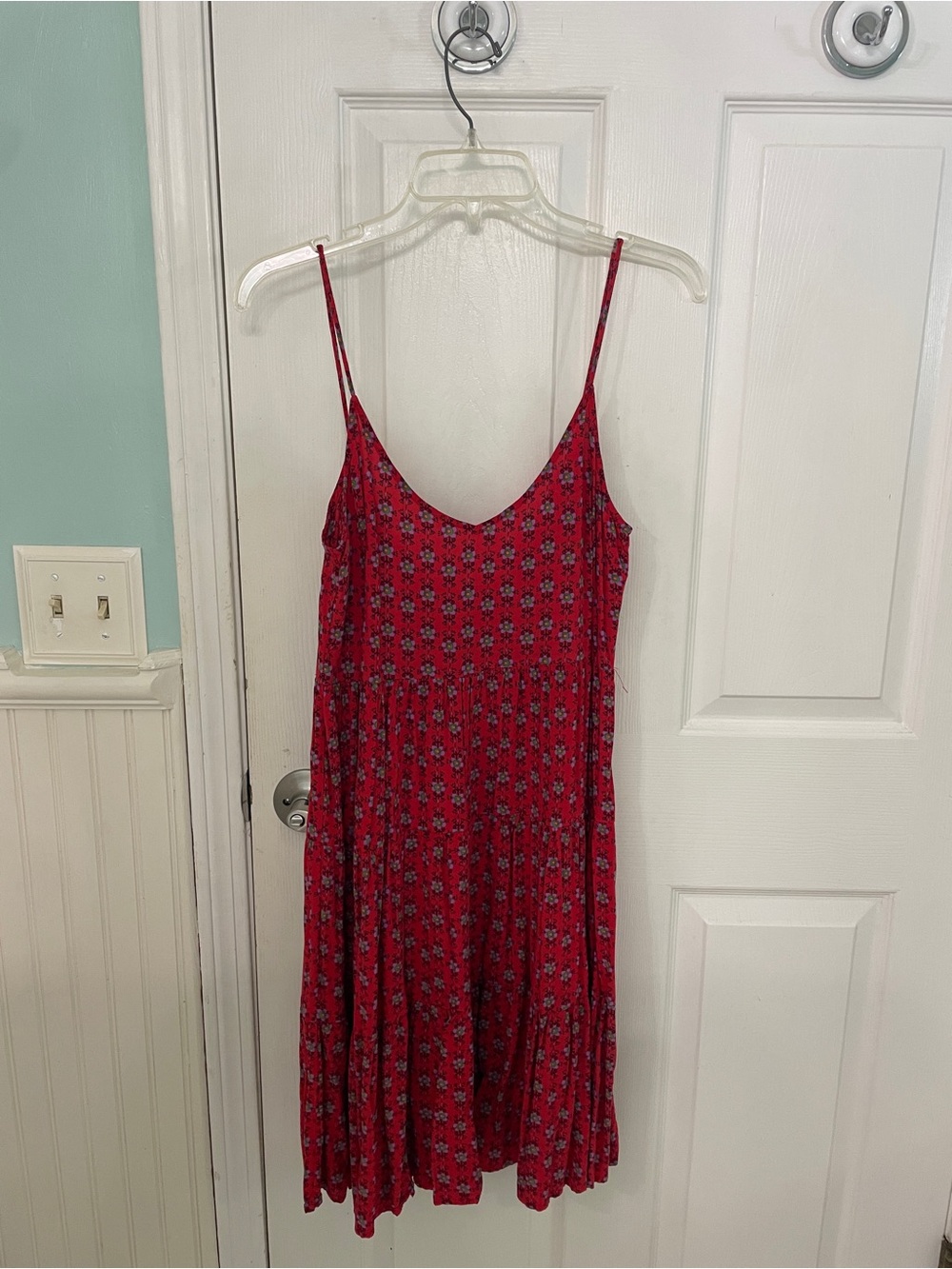 NATURAL LIFE Crimson Floral Dress